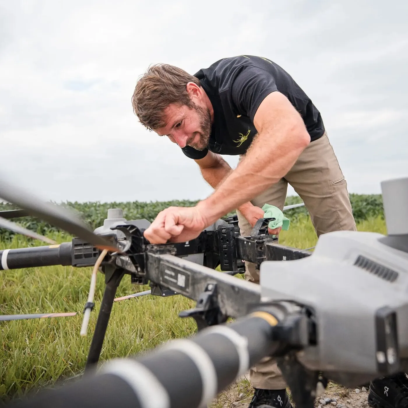 Agras Spray Drone Coaching