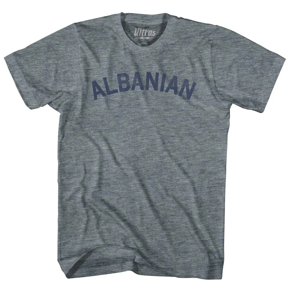 Albanian Womens Tri-Blend Junior Cut T-Shirt