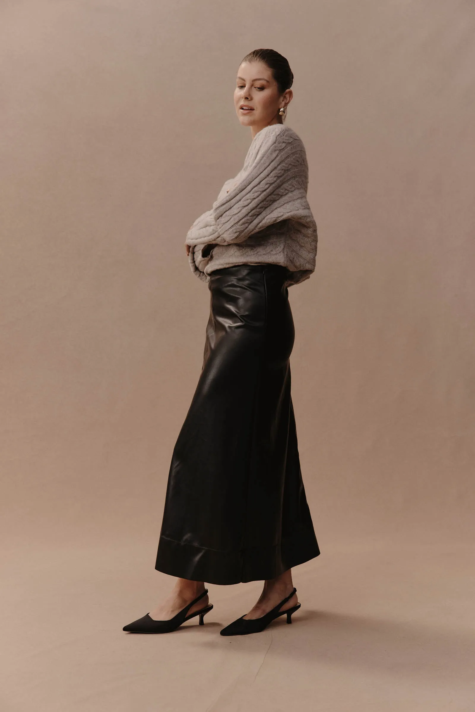 Allegro Maxi Skirt - Black