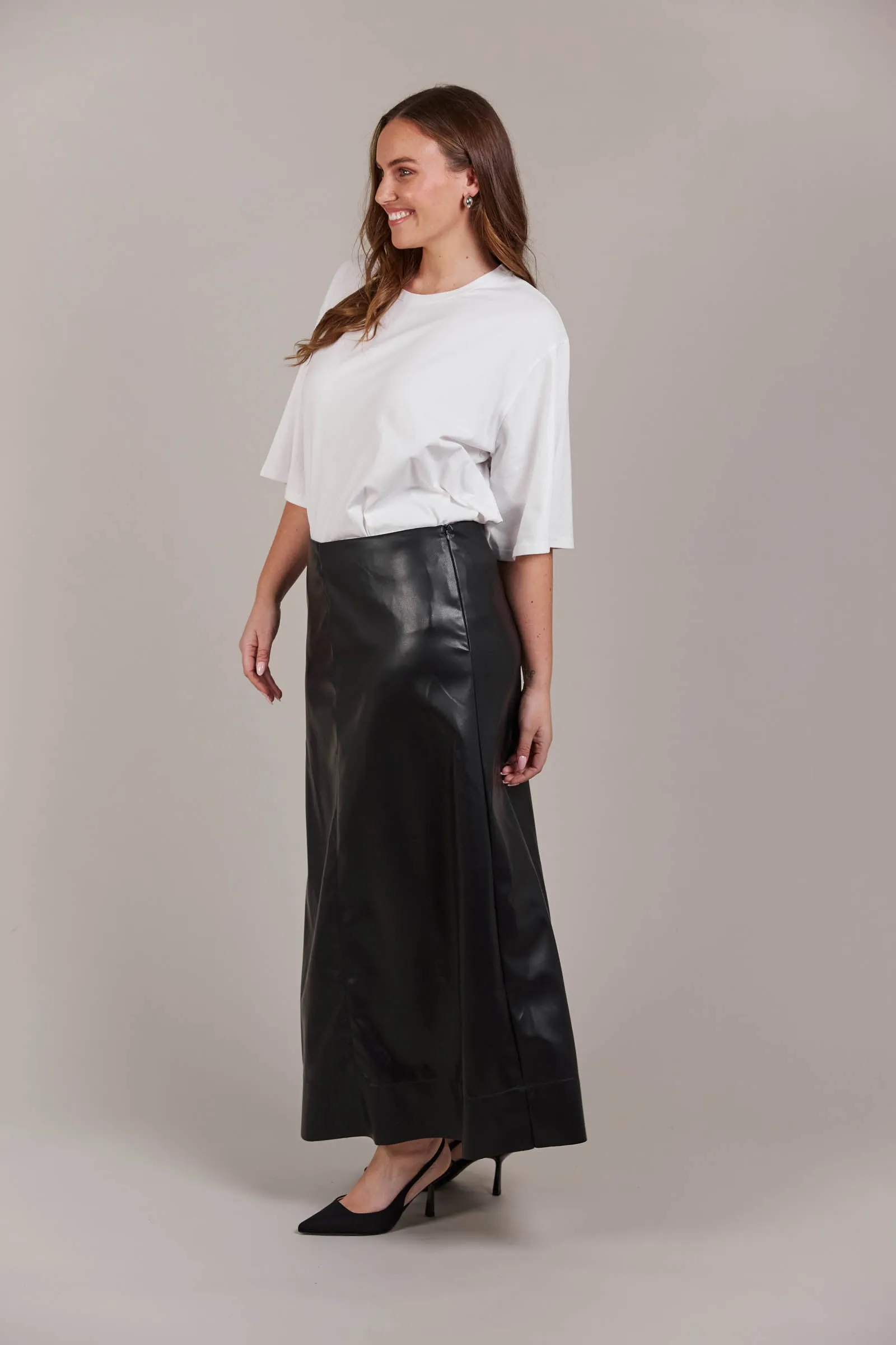 Allegro Maxi Skirt - Black
