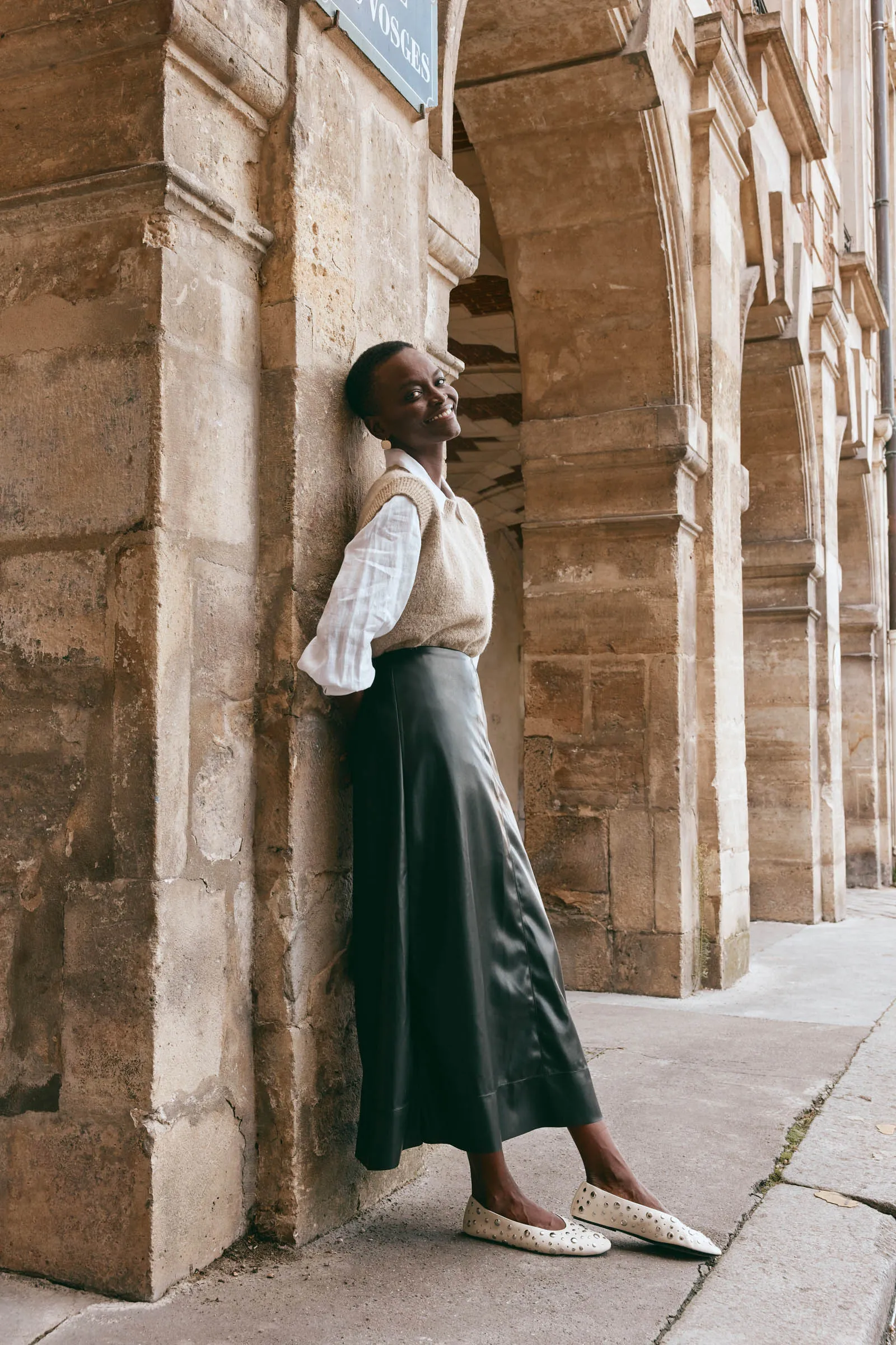 Allegro Maxi Skirt - Black