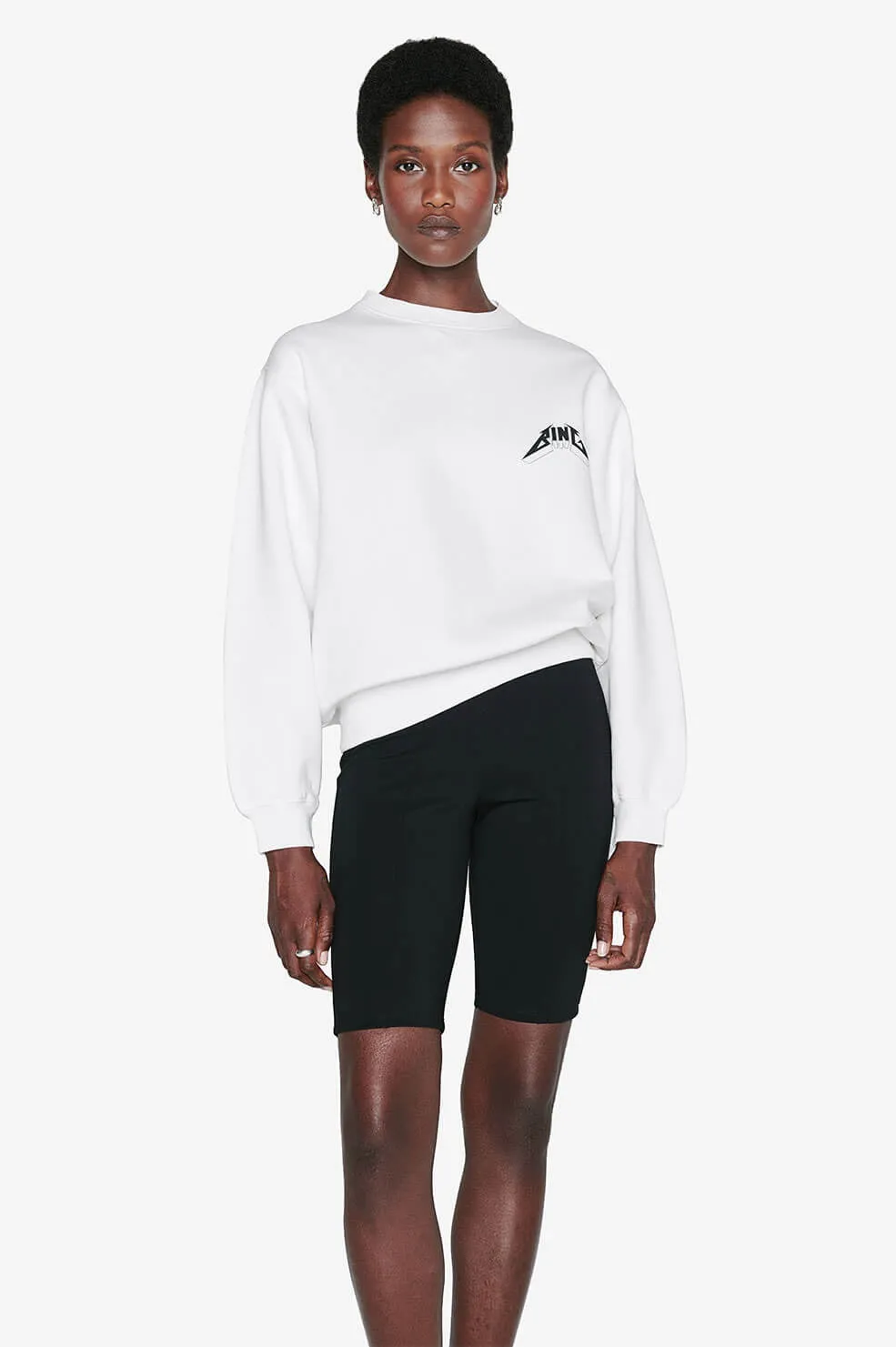 Anine Bing - Ramona Sweatshirt Tour in White