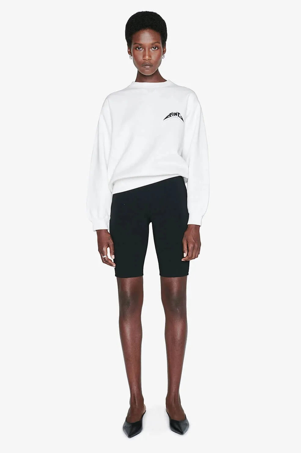 Anine Bing - Ramona Sweatshirt Tour in White