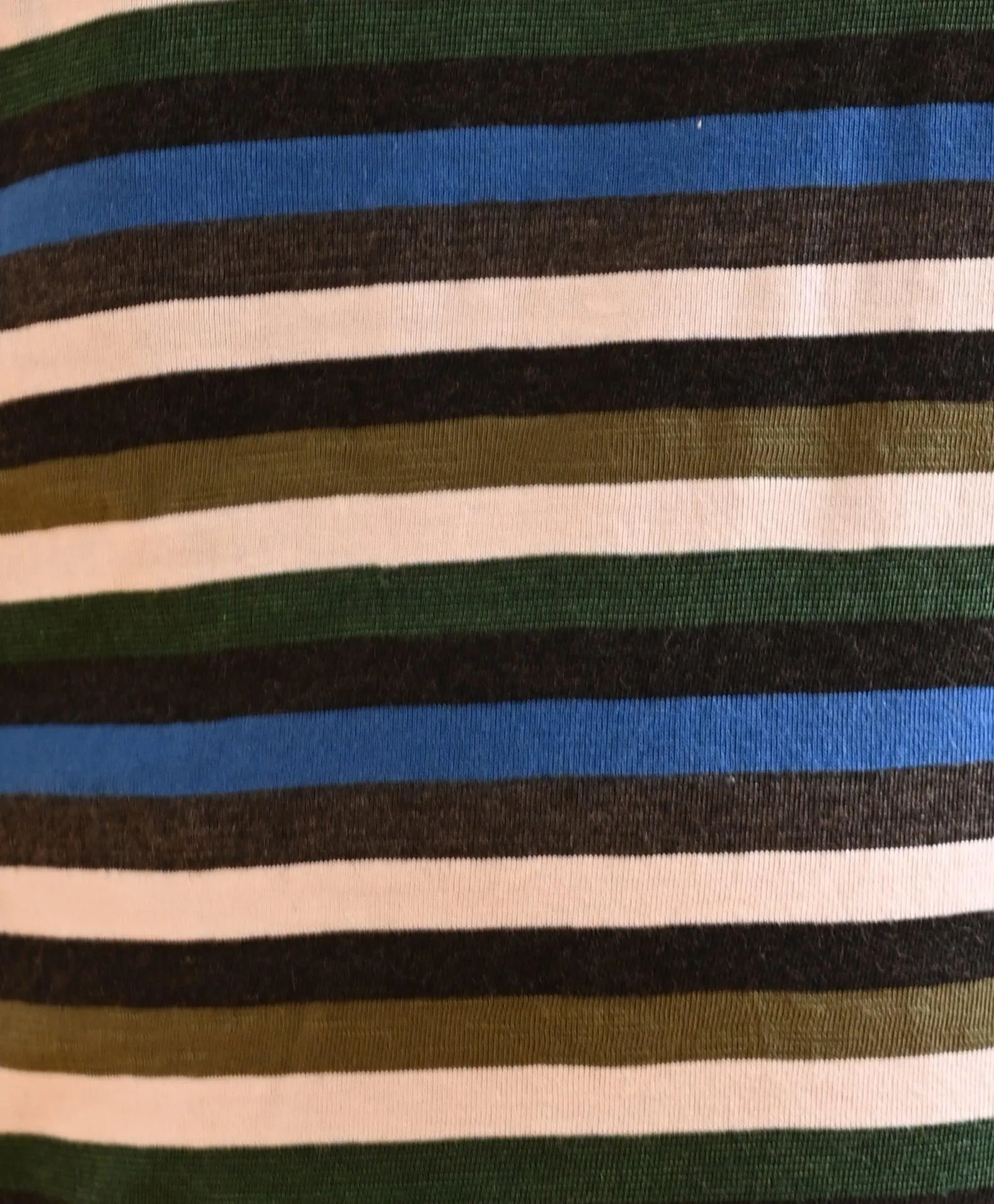 ANTHRA MELANGE BLACK OLIVE STRIPED BOYS LONG SLEEVES PYJAMA SET