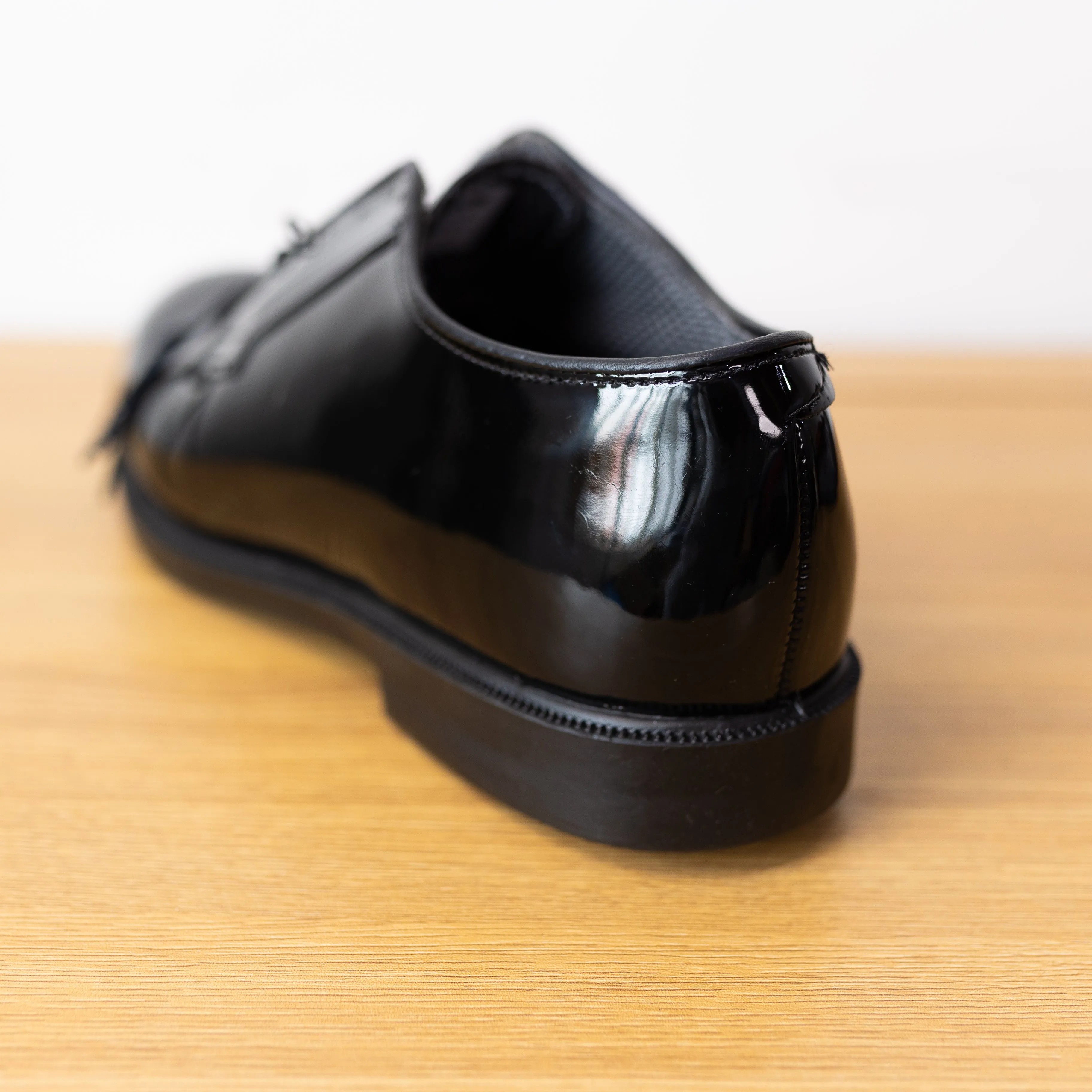 Bates Patent Shoes Black