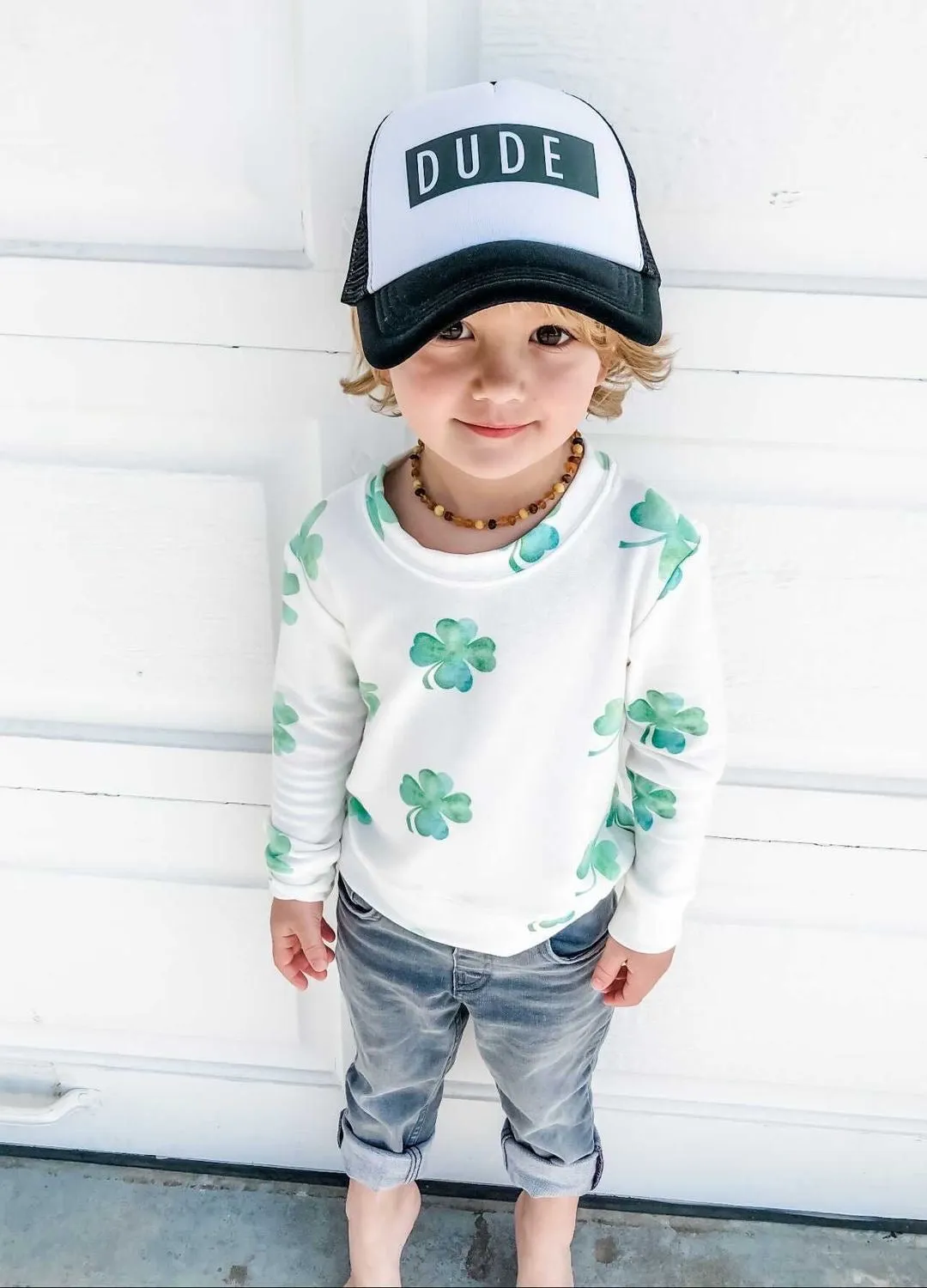 Brokedown Clothing Kid's Clover Sweatshirt