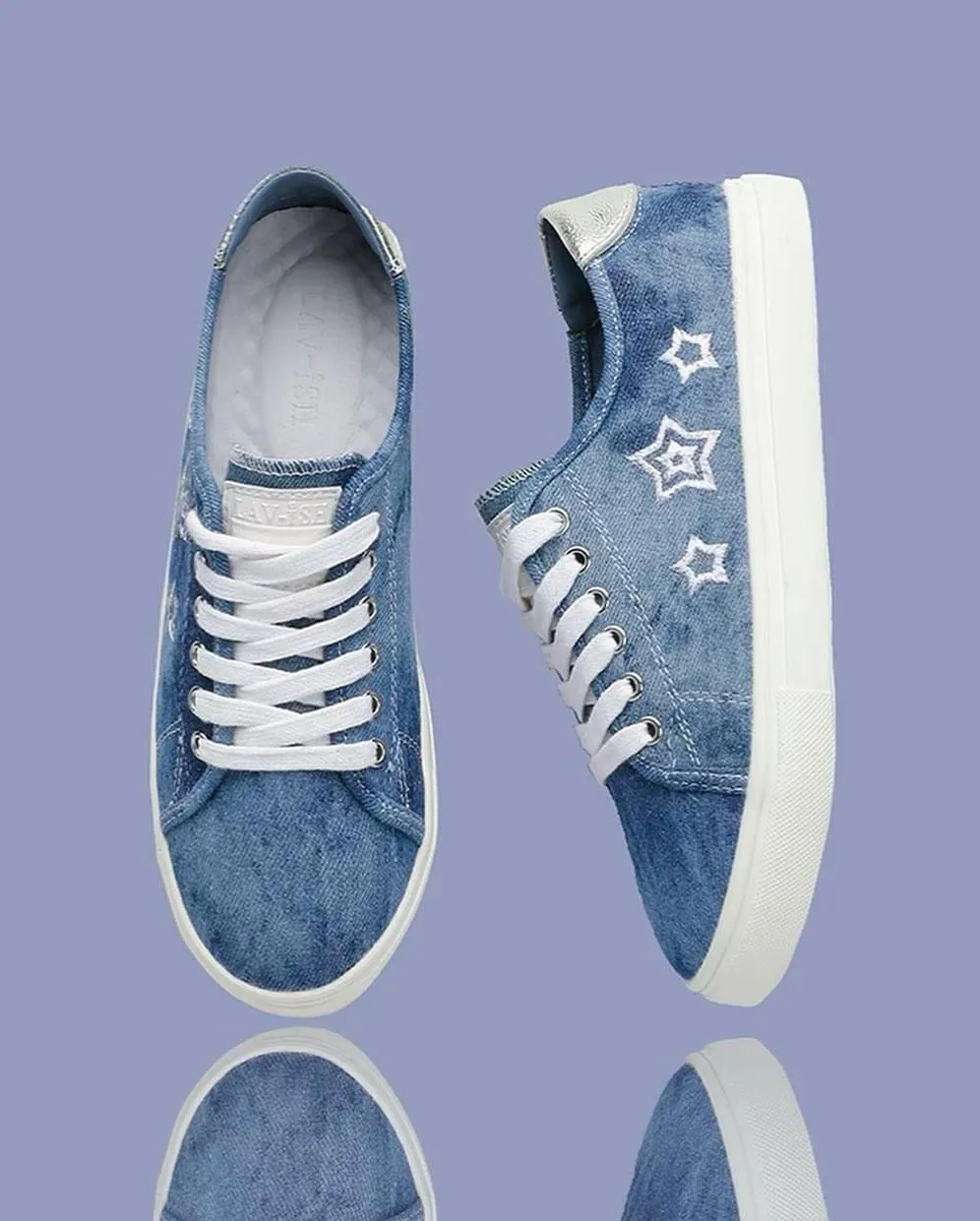 Casual Embroidered Sneakers