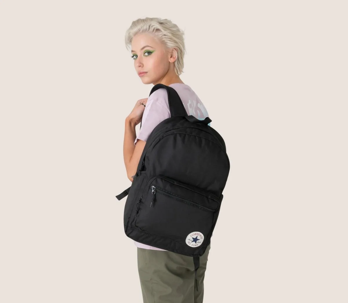 CONVERSE GO 2 BLACK BACKPACK