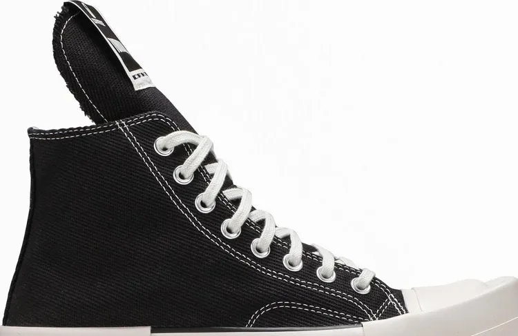 Converse Rick Owens x TURBODRK Chuck 70 High Black sneakers, black
