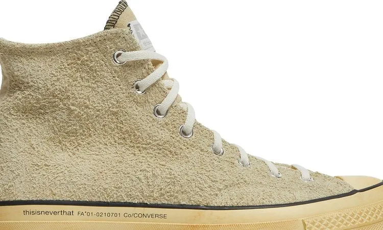 Converse sneakers thisisneverthat x Chuck 70 High New Vintage, cream