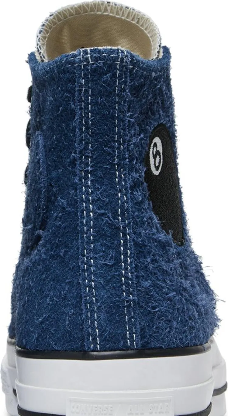 Converse Stussy x Chuck 70 High 8 Ball sneakers, blue