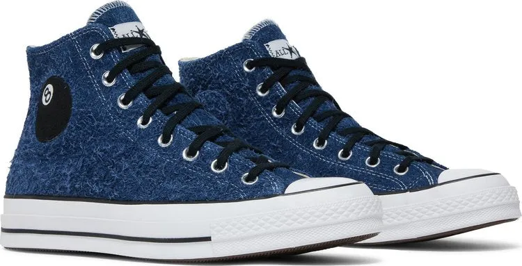 Converse Stussy x Chuck 70 High 8 Ball sneakers, blue