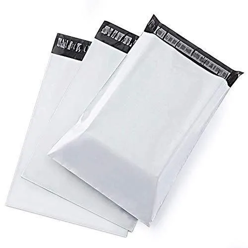 Courier Bags/Envelopes/Pouches/Cover 14X12 inches  2inch Flap  Pack of 50 Tamper Proof Plastic Polybags for Shipping/Packing (With POD)
