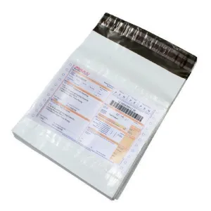 Courier Bags/Envelopes/Pouches/Cover 14X12 inches  2inch Flap  Pack of 50 Tamper Proof Plastic Polybags for Shipping/Packing (With POD)
