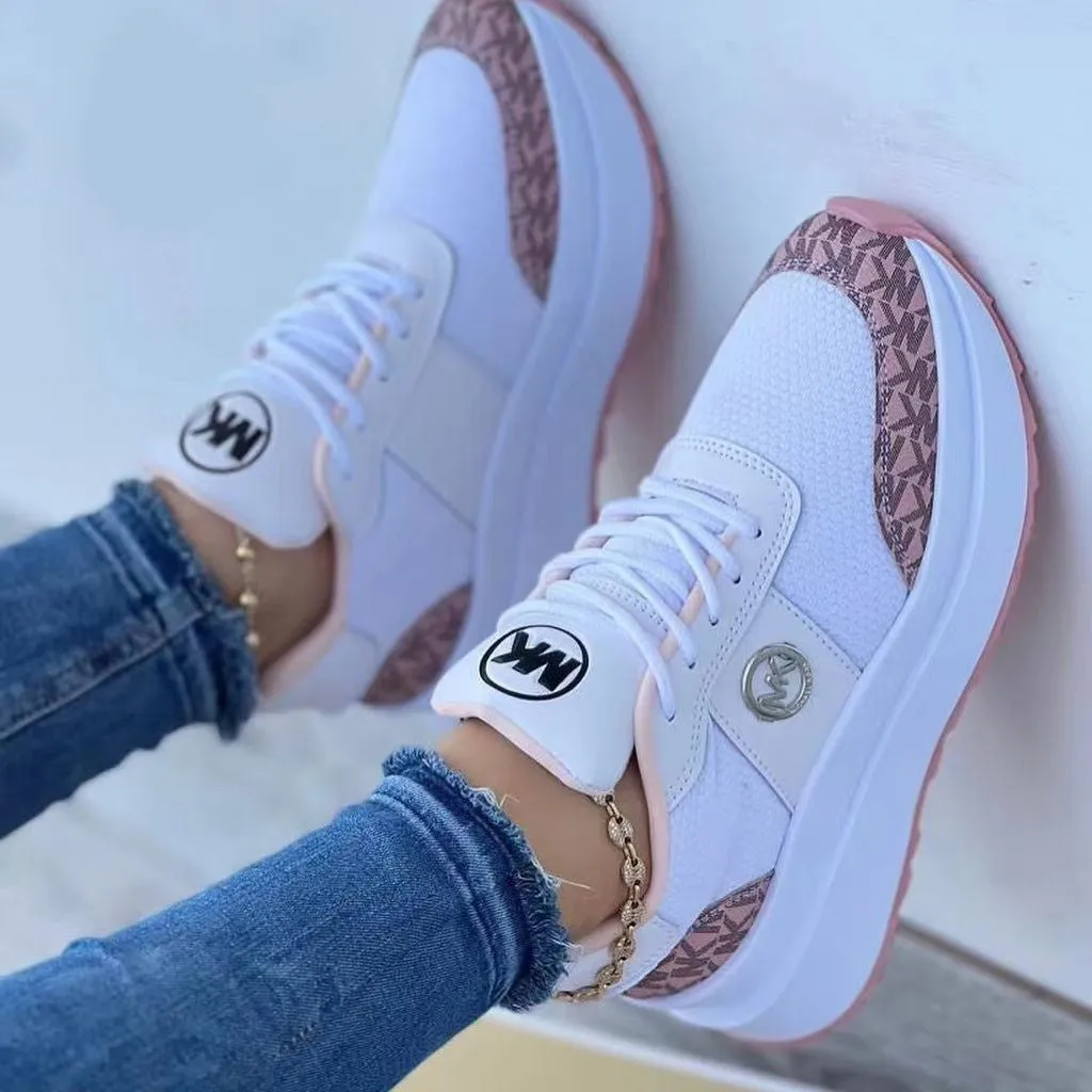 Elizabeth  Dicksohliger Damen-Sneaker mit Farbakzenten