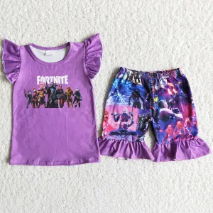 Fashion Kids Sibling Clothing Boys Girls Summer Outfits Boutique Girls Clothing Set D11-14