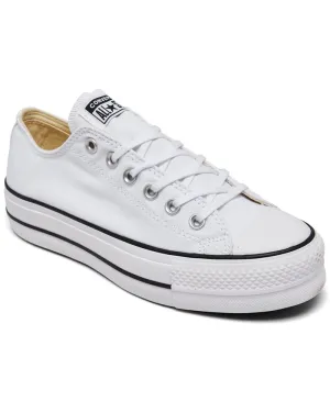 Finish Line Converse Women's Chuck Taylor All Star Lift Casual Low Top Sneakers, Multicolor