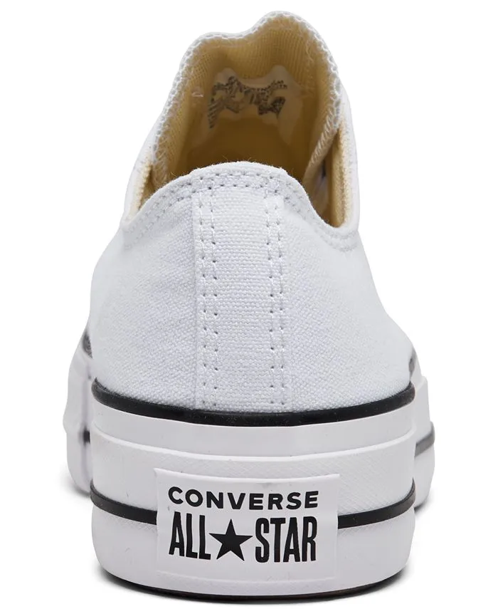 Finish Line Converse Women's Chuck Taylor All Star Lift Casual Low Top Sneakers, Multicolor