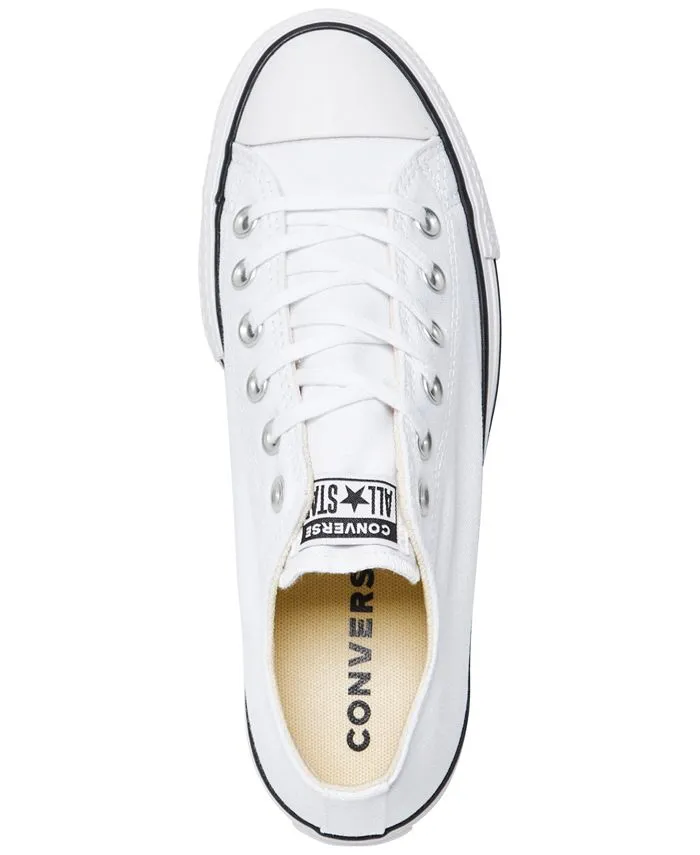 Finish Line Converse Women's Chuck Taylor All Star Lift Casual Low Top Sneakers, Multicolor