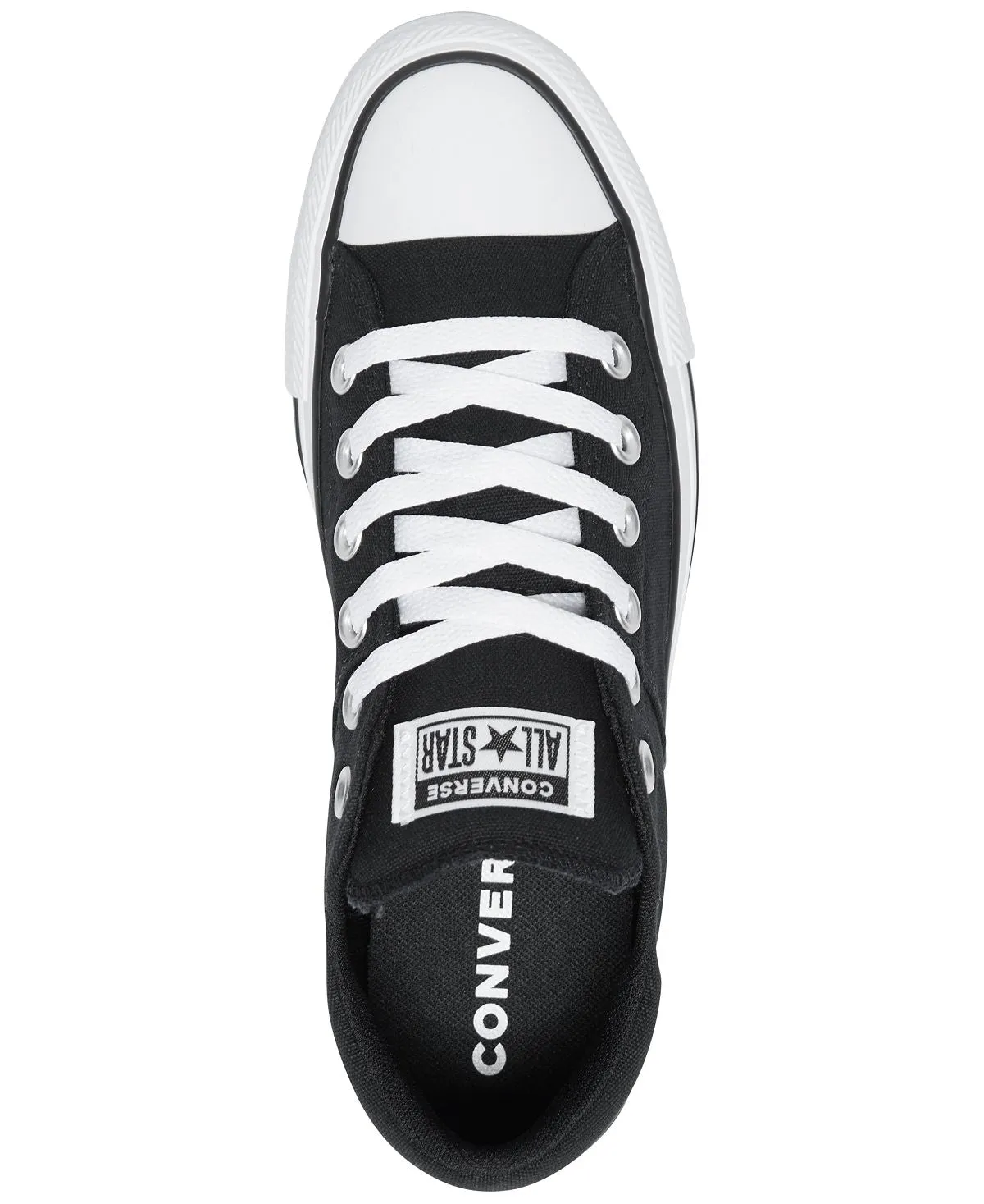 Finish Line Women's Chuck Taylor Madison Low Top Casual Sneakers Converse Black