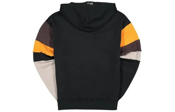 Men's Converse x Rokit Pullover Crossover Splicing Sweatshirt Black