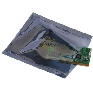 Metallic Static Shielding ESD Poly Bags 8 x 12