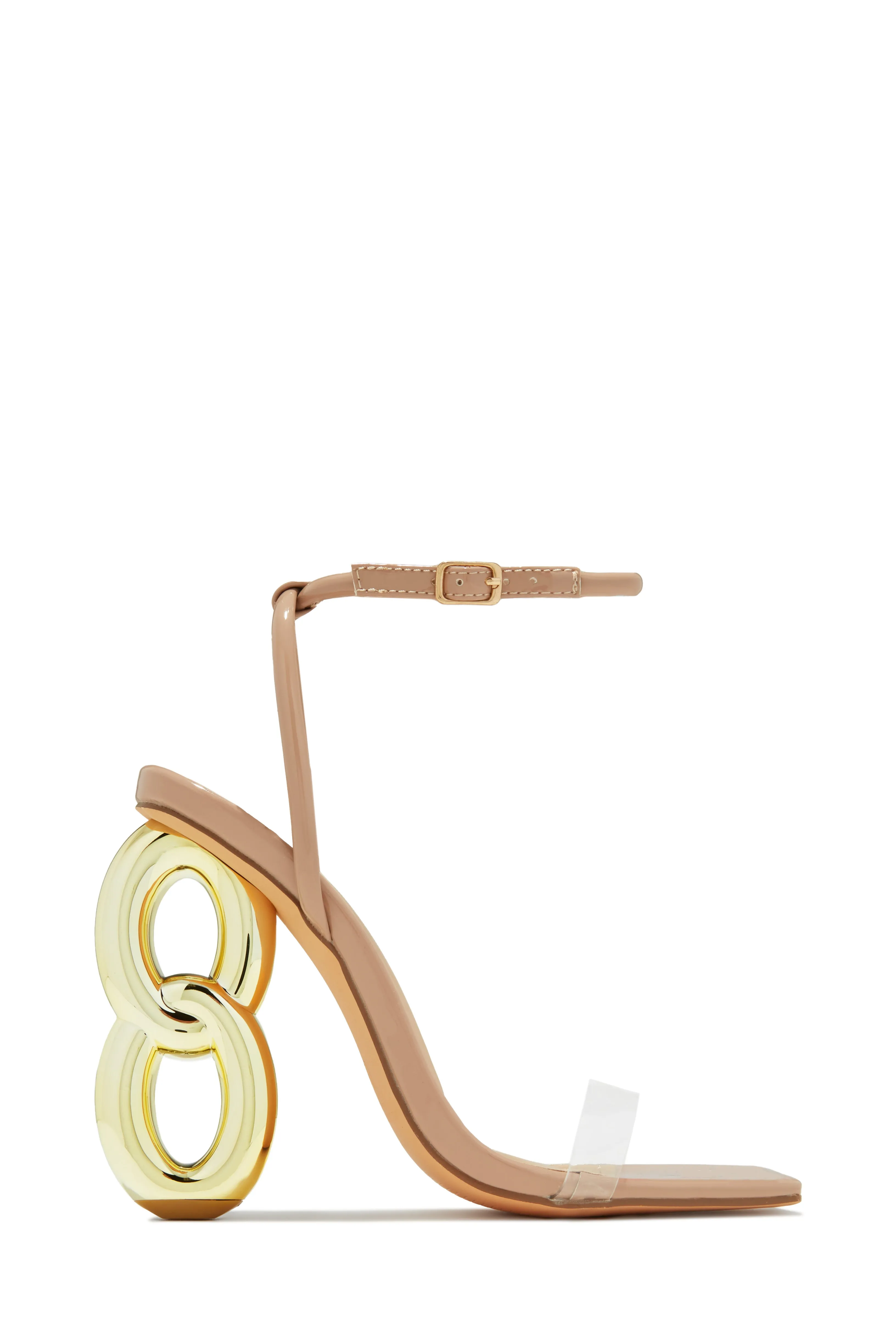 Nayela Single Sole High Heels - Nude