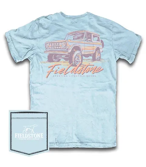 Neon Bronco - Fieldstone Brand Mens Tee