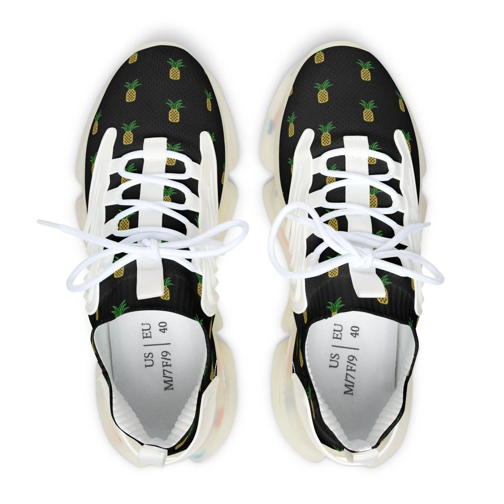 Neon PineappleWomen's Mesh Sneakers