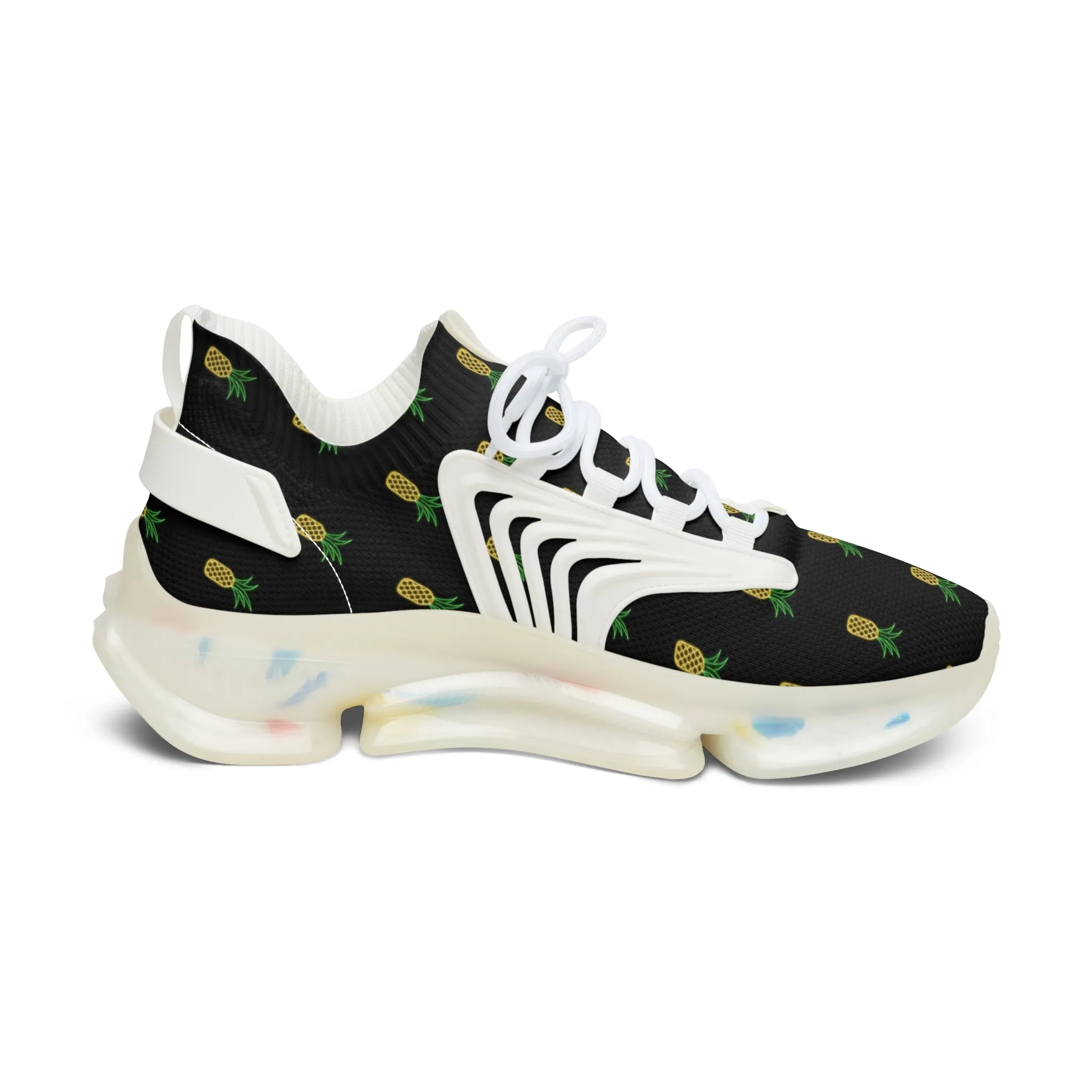 Neon PineappleWomen's Mesh Sneakers