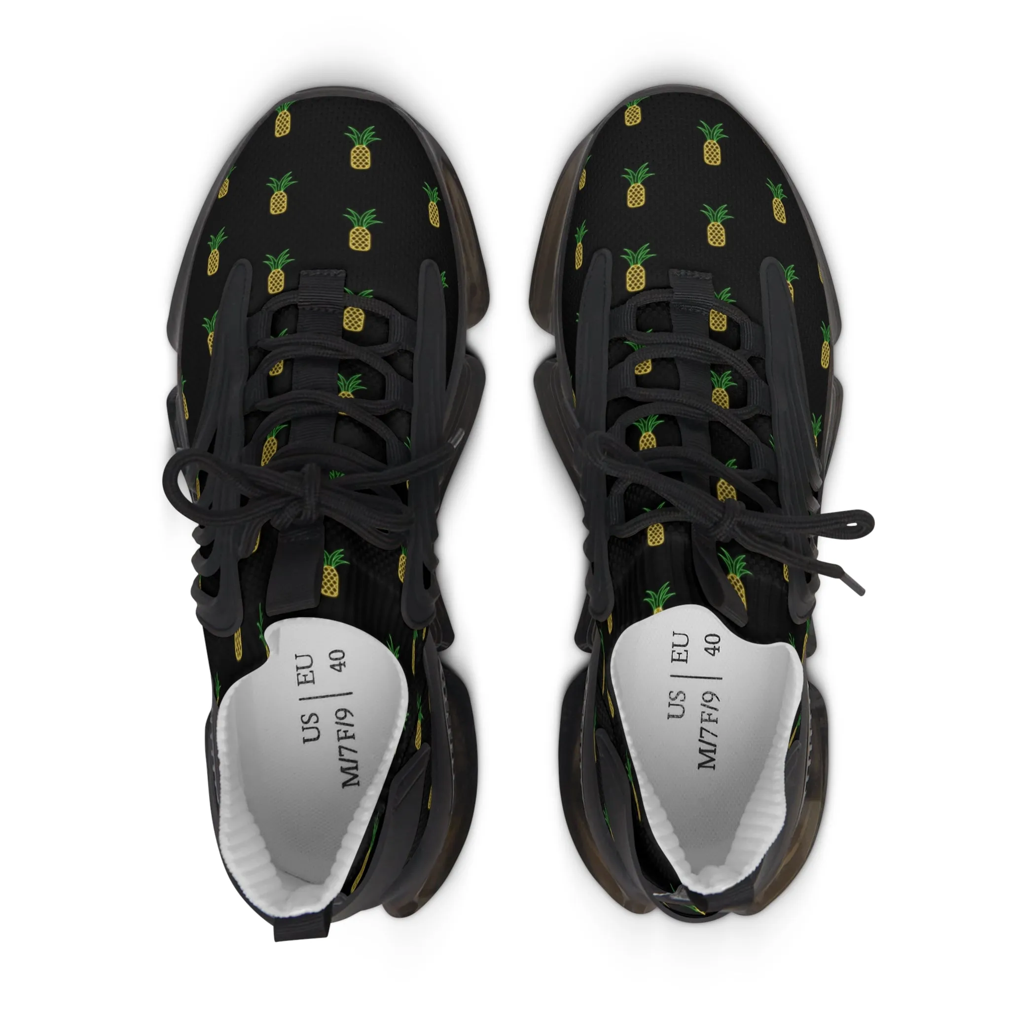 Neon PineappleWomen's Mesh Sneakers