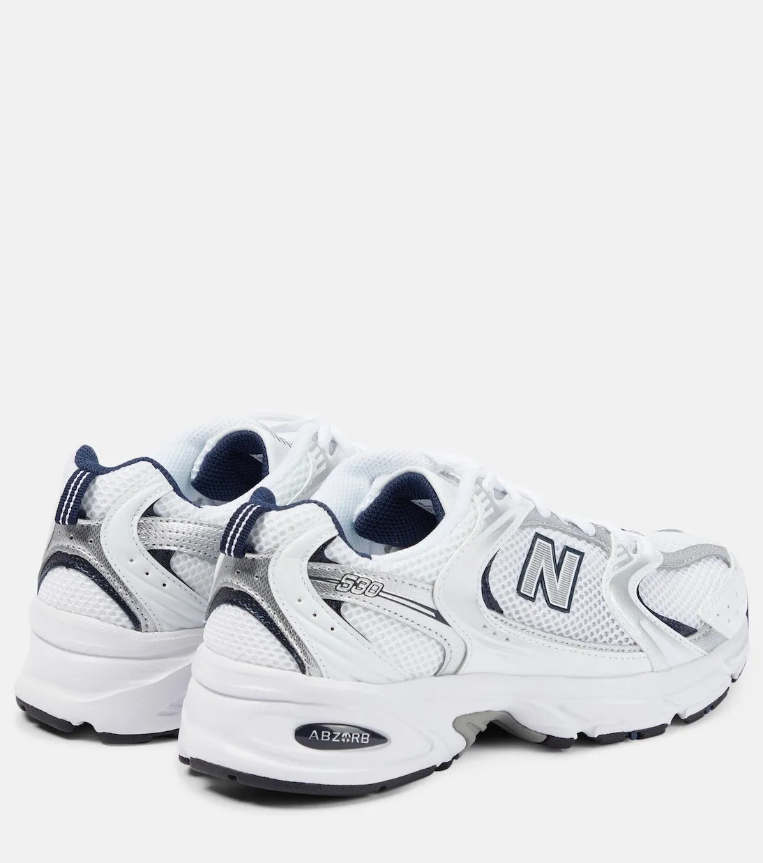 New Balance 530 sneakers, white/blue