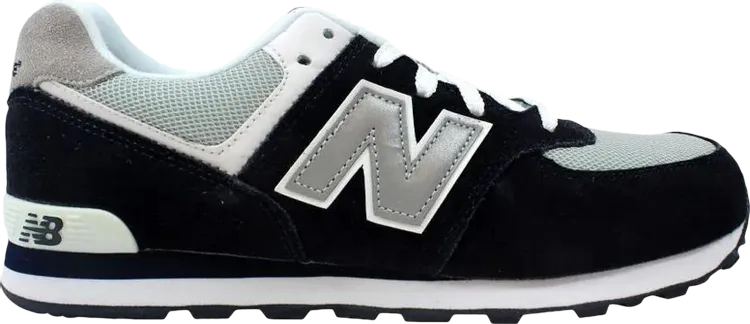 New Balance 574 children's sneakers, black/gray
