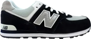 New Balance 574 children's sneakers, black/gray