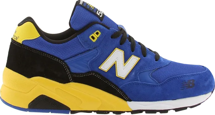 New Balance 580 'Blue Yellow' sneakers, blue