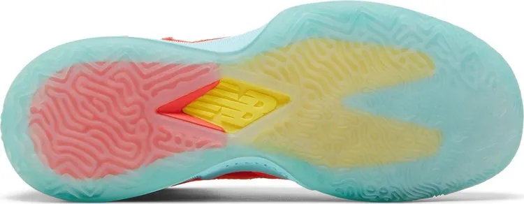 New Balance Kawhi sneakers, orange/blue
