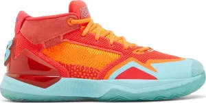 New Balance Kawhi sneakers, orange/blue