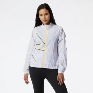 New Balance Women's Printed Impact Run Jacket