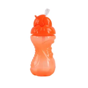 Nuby Flip-It Straw Cup 300 ml 12m  Orange