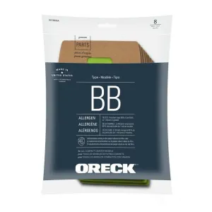 Oreck® XL Pro 5 Disposable Allergen Filtration Bags - Pack of 8