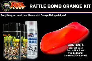 RATTLE BOMB COMPLETE KIT<br />Orange Kit