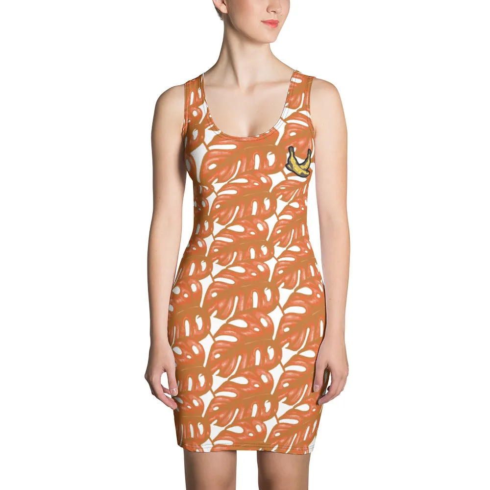 Rotten Banana Clothing Dress Peach