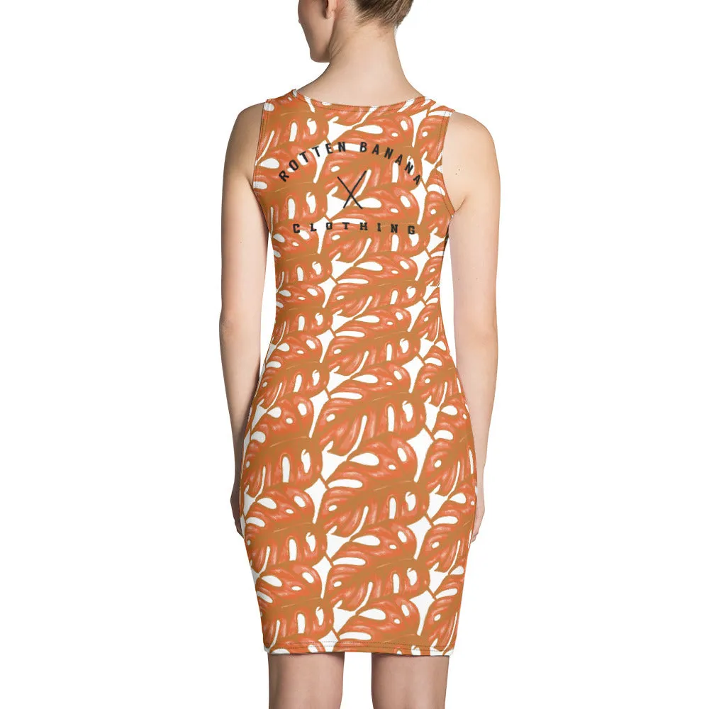 Rotten Banana Clothing Dress Peach