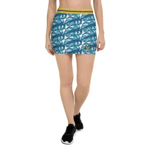 Rotten Banana Clothing Mini Skirt Aqua Blue