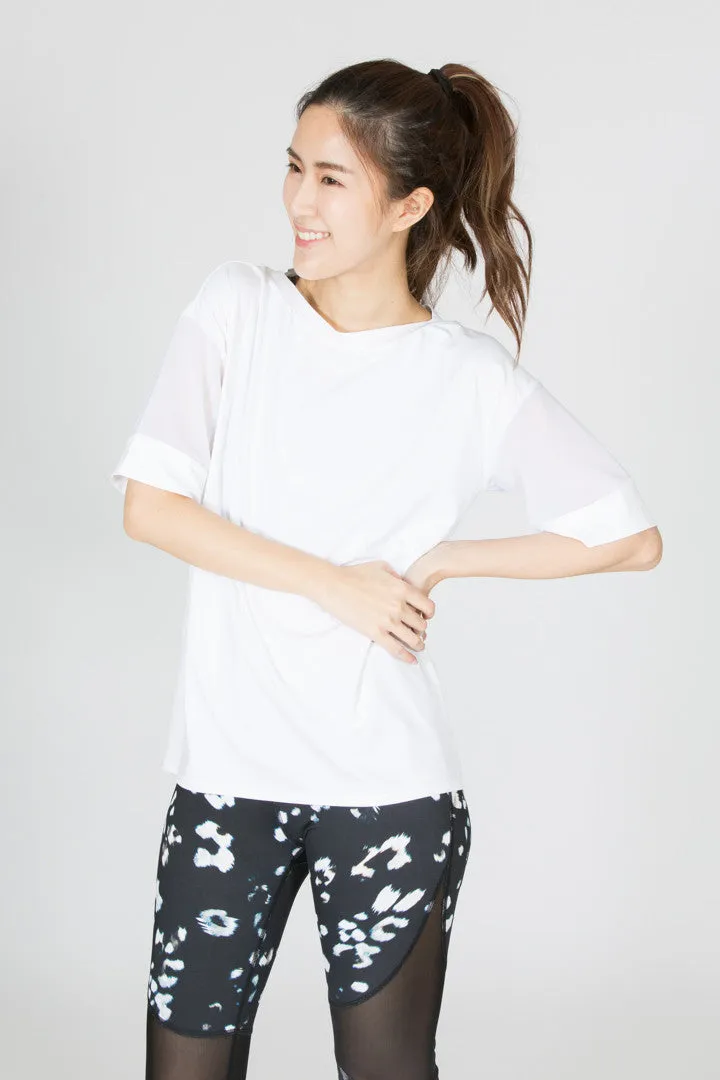 Rutline Tee - White