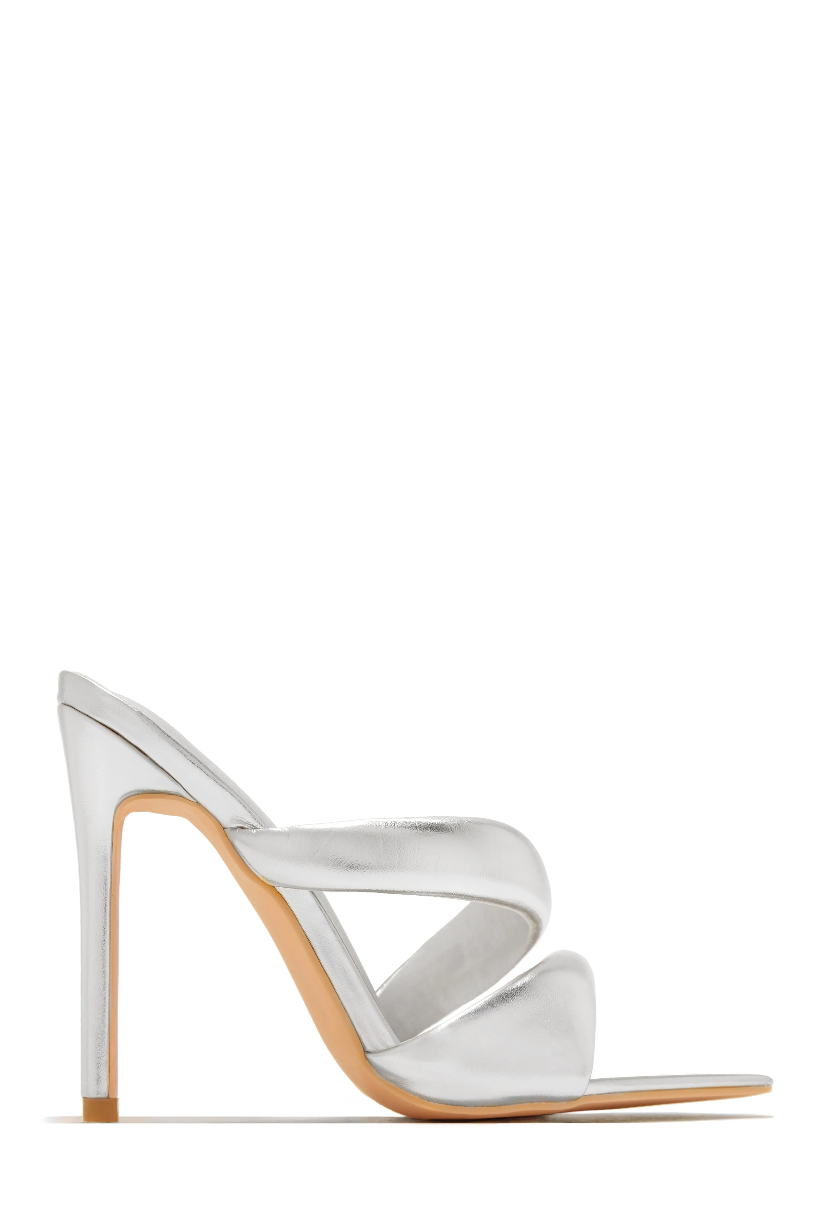 Ryett High Heel Mules - Gold