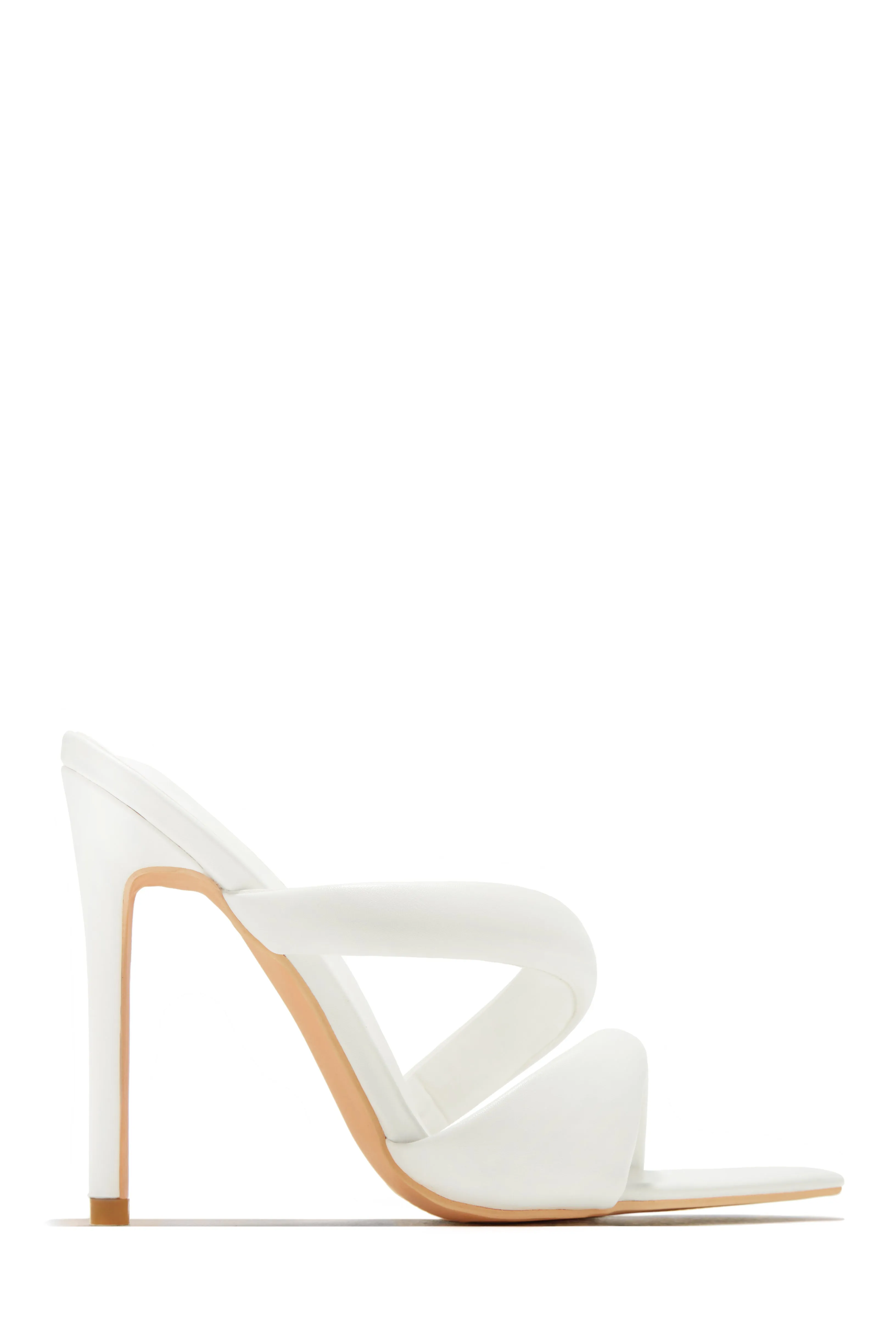 Ryett High Heel Mules - Gold