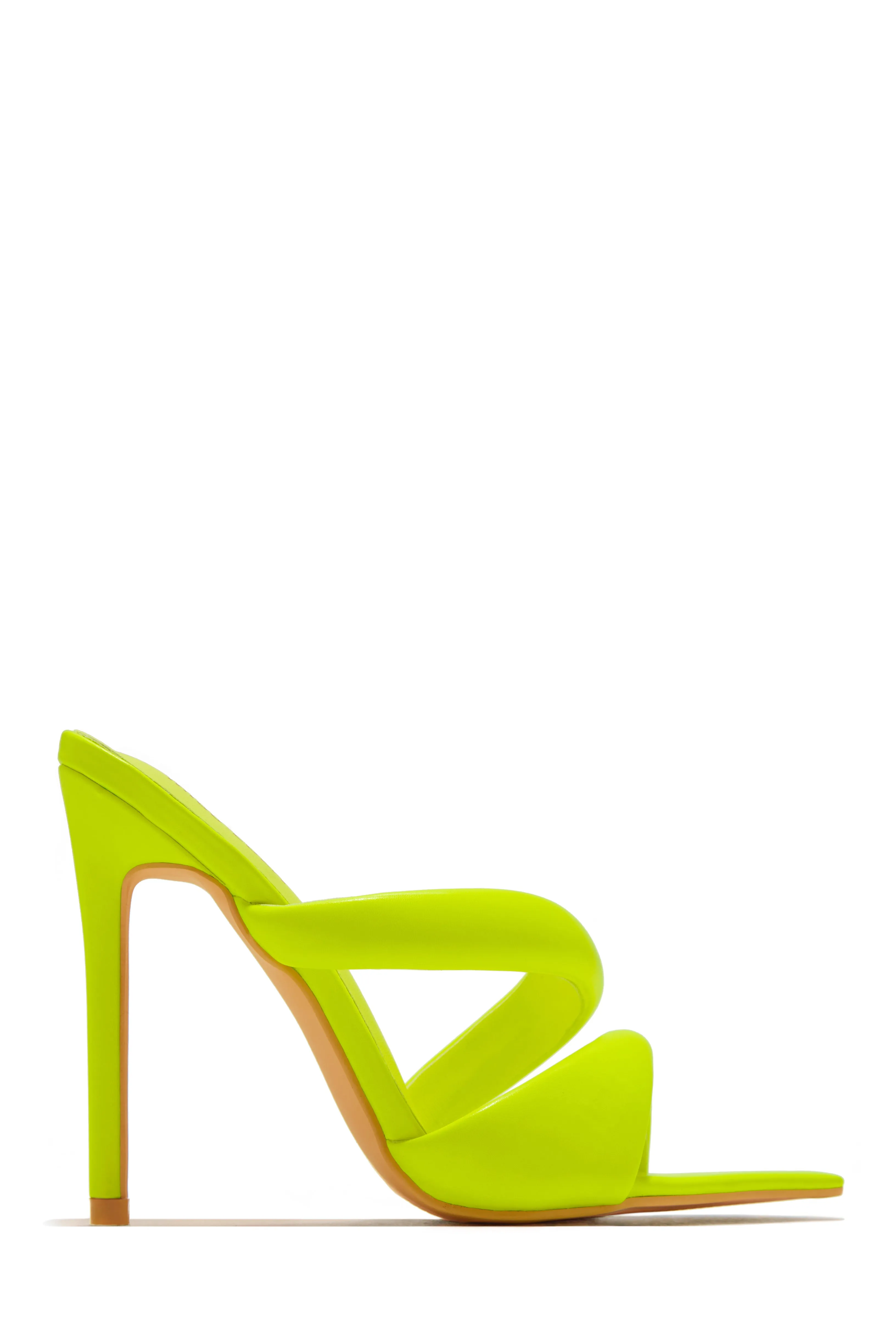 Ryett High Heel Mules - Gold