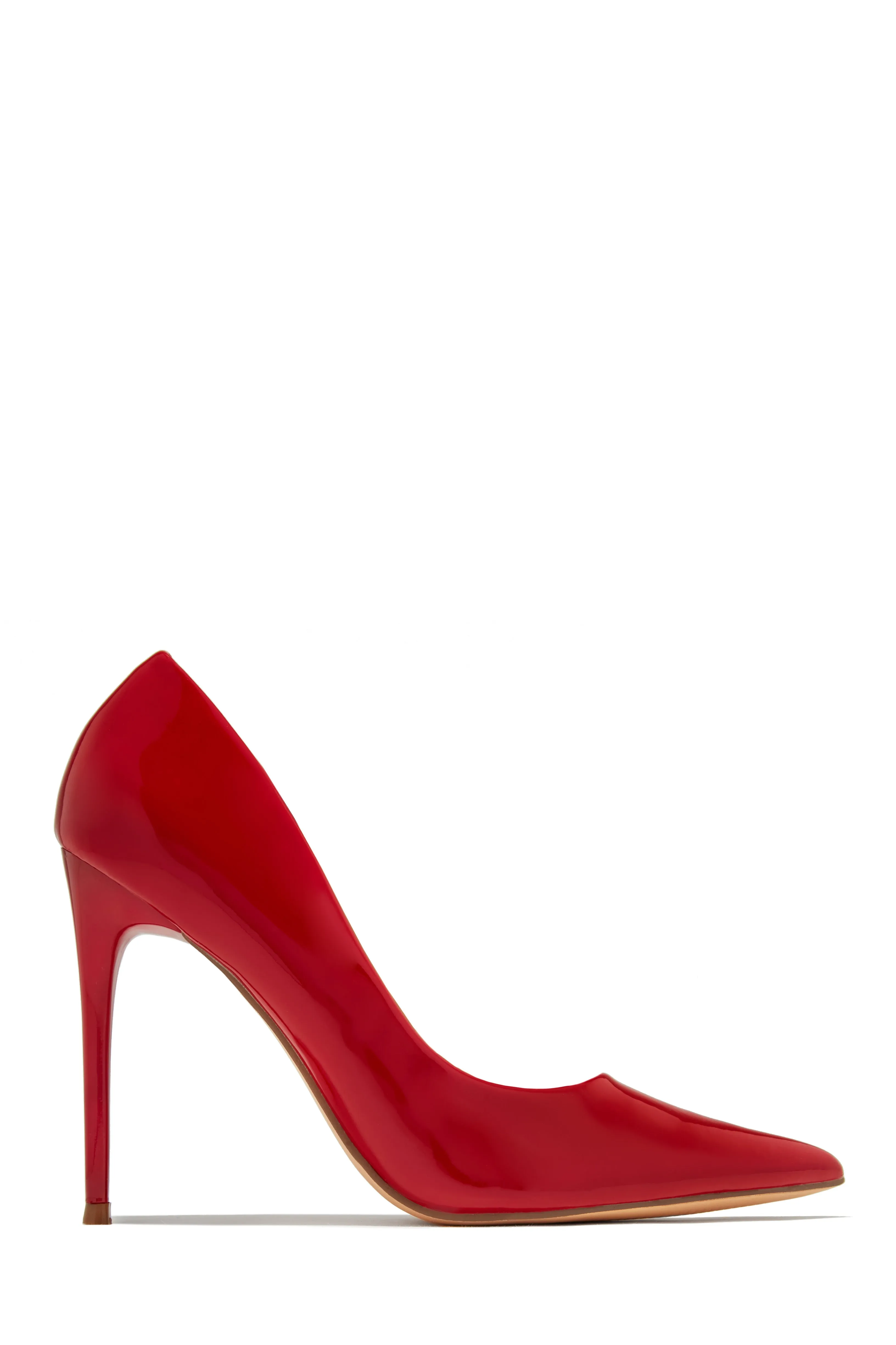 Savanna High Heel Pumps - Red