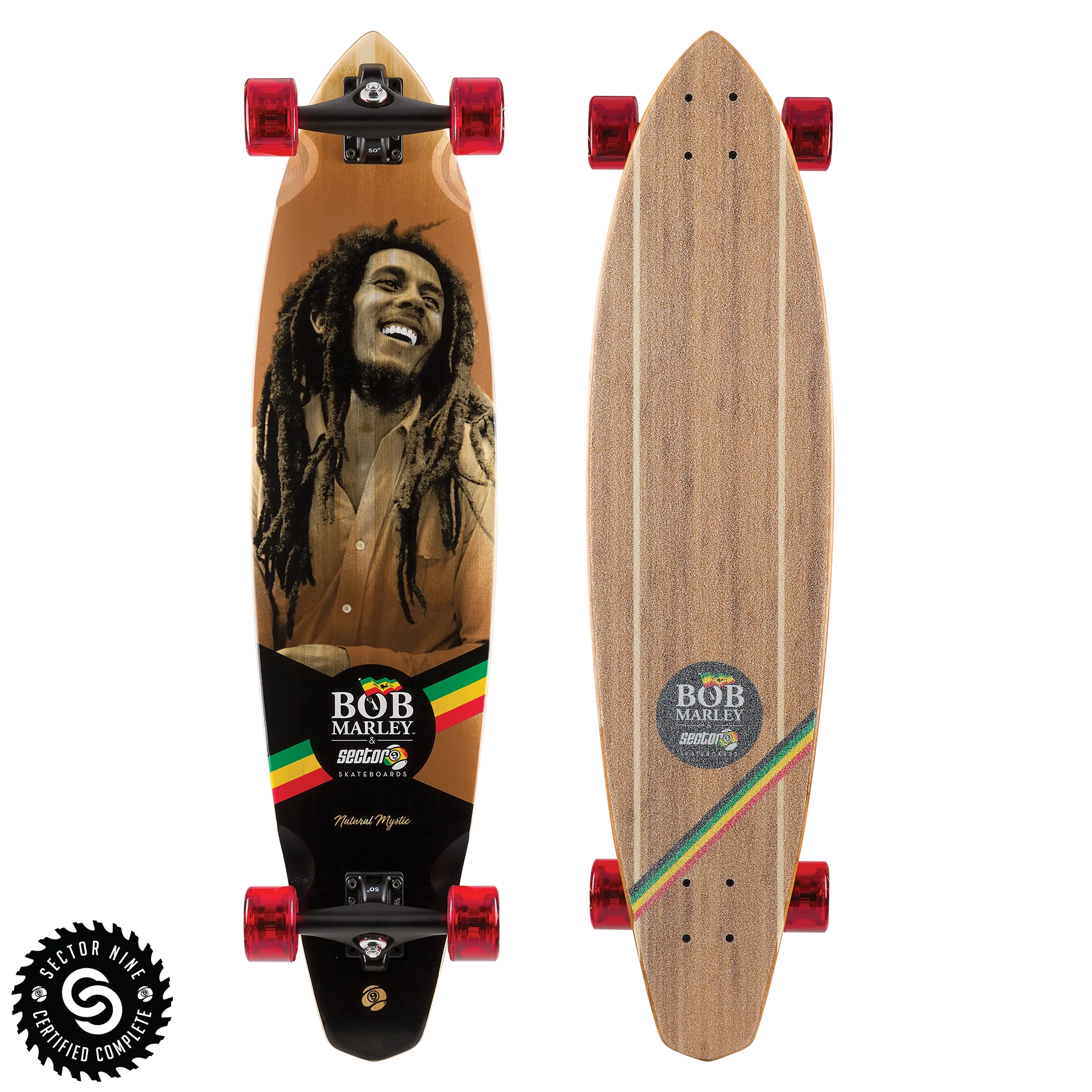 SECTOR 9 X BOB MARLEY NATURAL MYSTIC COMPLETE 38.5" (Scratch sale)